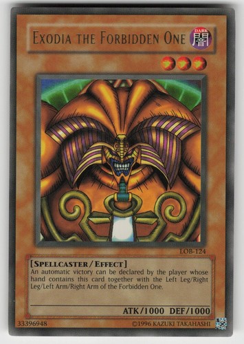 Exodia proibito lob 124 - il, lob-124