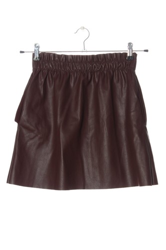 Zara gonna ecopelle donna - in,