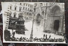 Foto d'epoca Pollazzi - Firenze, scoppio del carro - grande formato