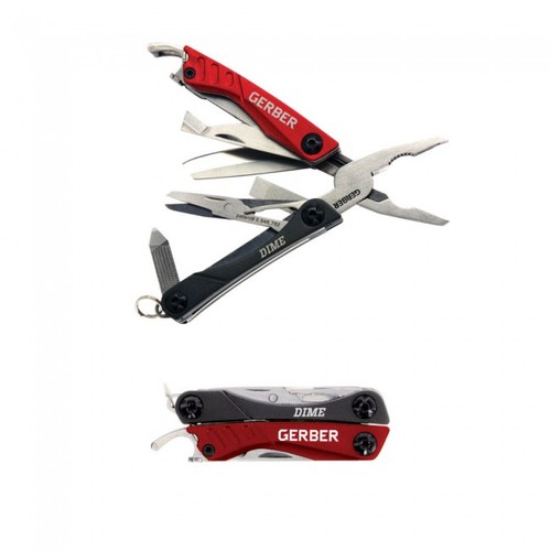 Gerber dime red - red, multi-tool