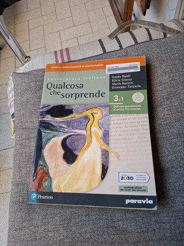 Libro letteratura italiana - letteratura,