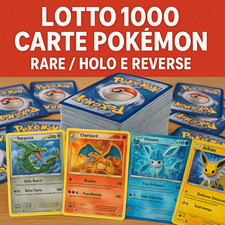Lotto 1000 Carte Pokemon in
