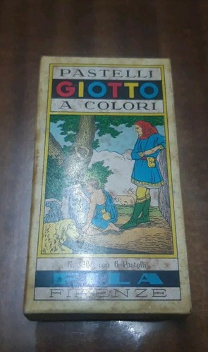 Vintage scatola pastelli - vintage,