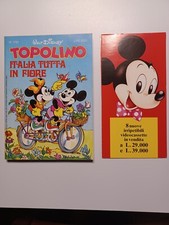 TOPOLINO libretto n. 1791con gadget sciolto" Walt Disney Home video". Eccellente