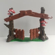 PUFFI SMURFS 1977 SCHLEICH-S 40050 IL CANCELLO / STECCATO