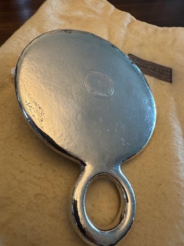 Antique silver travel vanity - -,