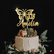 Cake Topper Farfalla