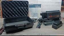 Telecamera SHARP slimcam Vhs camcorder mod. VL-SX80 super accessoriata DA TESTAR