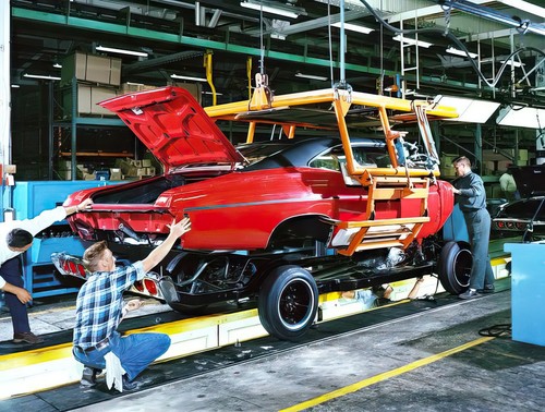Carrozzeria catena montaggio