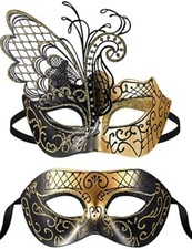 Set Coppia Maschera Farfalla
