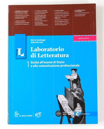 Laboratorio letteratura 1 - laboratorio,