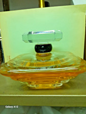 Vintage  FACTICE GIGANTE LANCME TRESOR CM.20X20X17 VETRO 1000 ML-PIENO