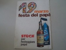 advertising Pubblicità 1974 BRANDY STOCK 84