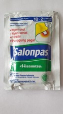 Cerotto Termico Salonpas (10x2) Buono Contro Dolori Muscolari 6,5cmx4,2cm