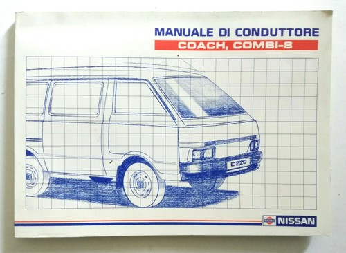Nissan coach combi - coach,combi-8, manuale
