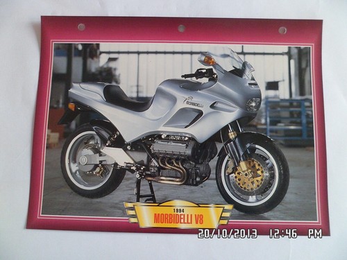 Carte fiche moto morbidelli - carte, v8