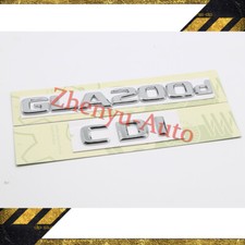 Distintivo bagagliaio/posteriore Silver Chrome "GLA200d CDI" per Classe GLA X156 H247