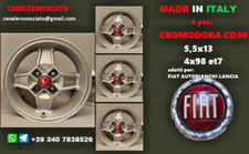 Cerchi in lega 13 per Fiat Cromodora CD30 4x98 124 127 128 131 132 coupè spider