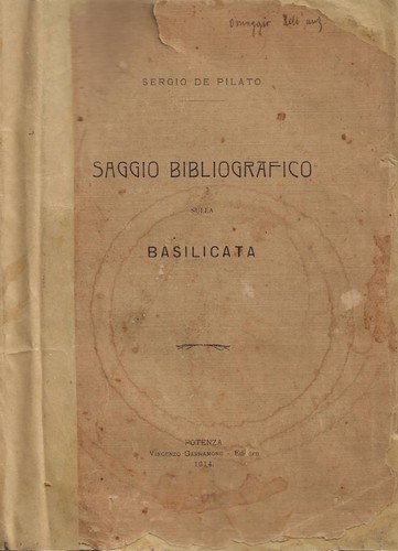 Saggio bibliografico sulla - saggio,