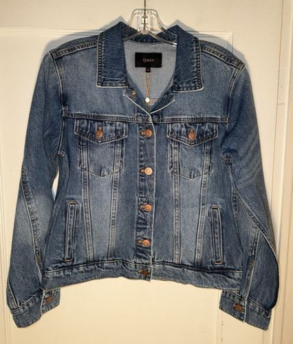 Giacca denim cotone biologico