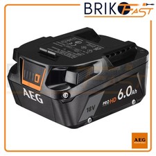 AEG L1860SHD Batteria 18V 6Ah ProLithium-Ion HD per Utensili a Batteria