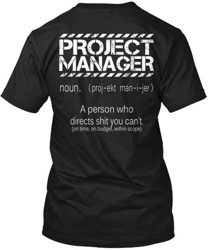 Shirt project manager - t-shirt,
