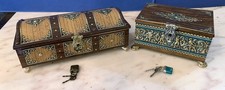 2x VINTAGE CHEST BOXES SCREEN
