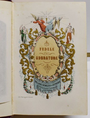 Old book libro antico fedele - old,