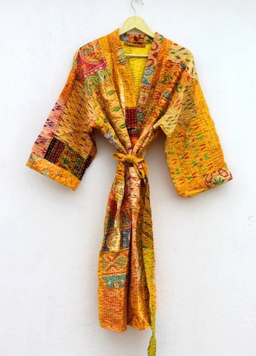 Giacca kantha patchwork - giacca,