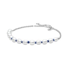 Bracciale pandora con perle - con,
