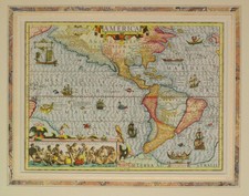riproduzione mappa America