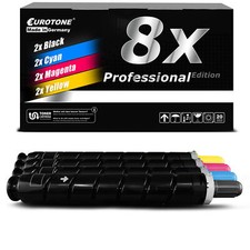 8 toner PRO per Canon IR-C-2230-i IR-C-2020-L IR-C-2025-i IR-C-2030-i