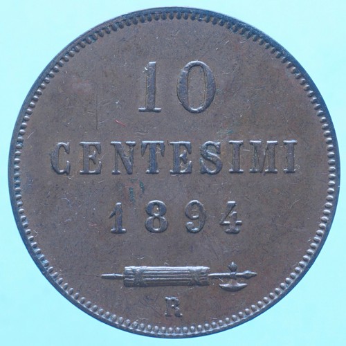 San marino centesimi 1894 - marino, 10