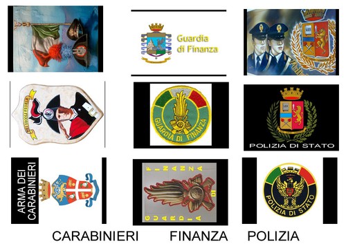 Calamite polizia stato - calamite,