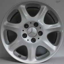 4 CERCHI IN LEGA 7,5 X 16 " MERCEDES S 220 ORIGINALI RIVERNICIATI A2204010102