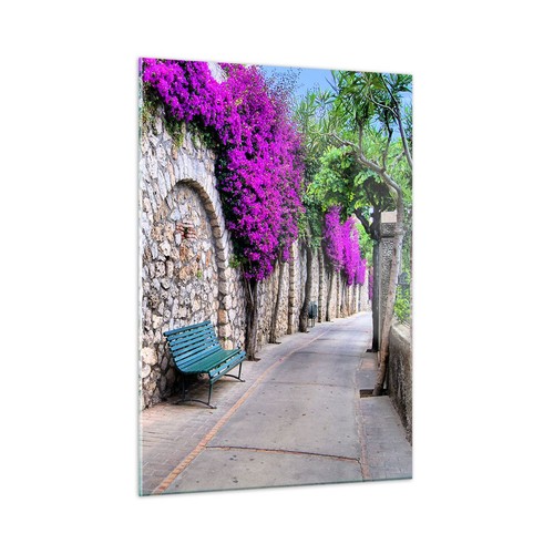 Quadro vetro 50x70cm piante - quadro,