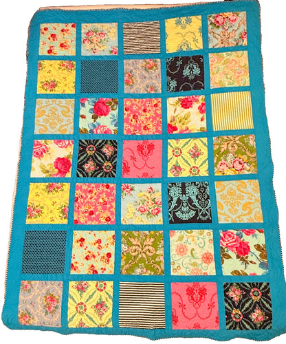 Trapunta patchwork reversibile - patchwork,