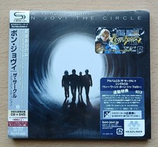 BON JOVI - THE CIRLCE - SHM CD + DVD JAPAN 2009 - UICL-9080-NEU-EINGESCHWEISST