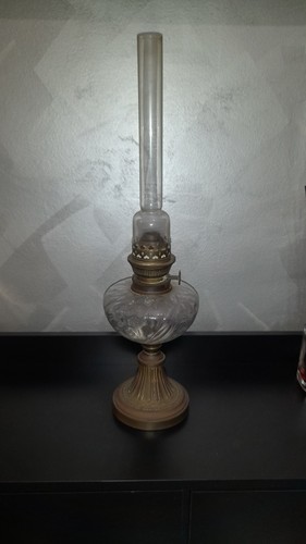 Antico lume lampada petrolio - antico,