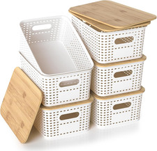 Plastic Storage Baskets with