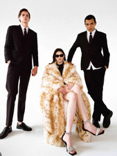 Giacca pelliccia leopardata