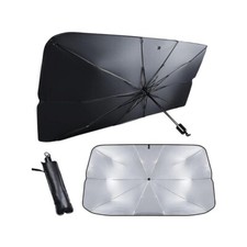 Parasole per auto ombrello protezione dal sole cruscotto parabrezza 80x130 cm