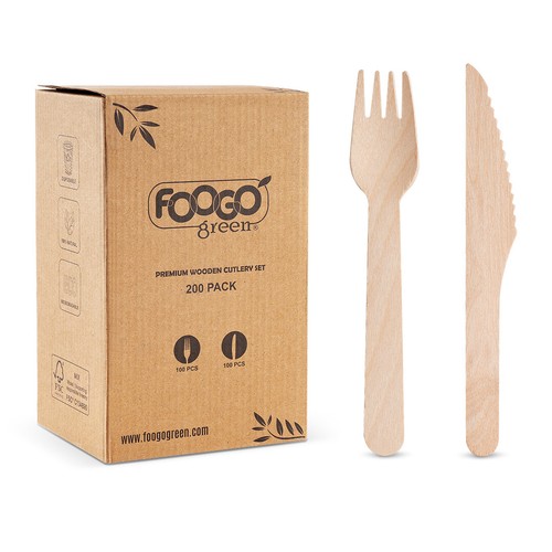 Foogo set posate legno - in,