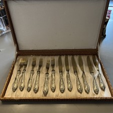 Posate Solingen Marchiate 800 (6 Coltelli e 6 Forchette)