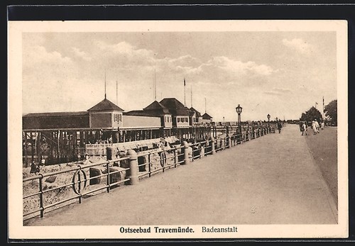 Cartolina travemünde mar - cartolina,