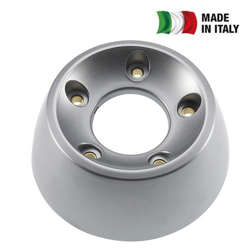 Fondello marmitta cromo - fondello,