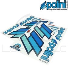 225.030 KIT ADESIVI SCOOTER TEAM POLINI ORIGINALE DX SX