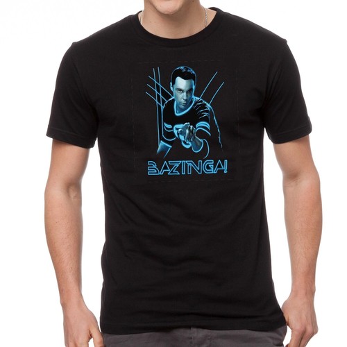 Bazinga shirt nera big - nera,