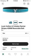 Cintura Louis Vuitton LV