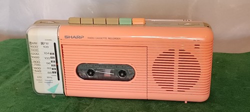 Radio cassette recorder sharp - cassette,